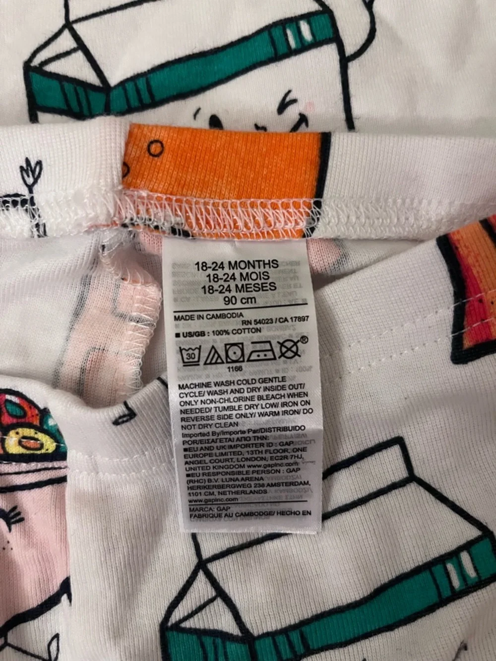 GAP Kids Breakfast Short Pajama Set
